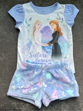 Disney Frozen Girls Pajamas Size 4